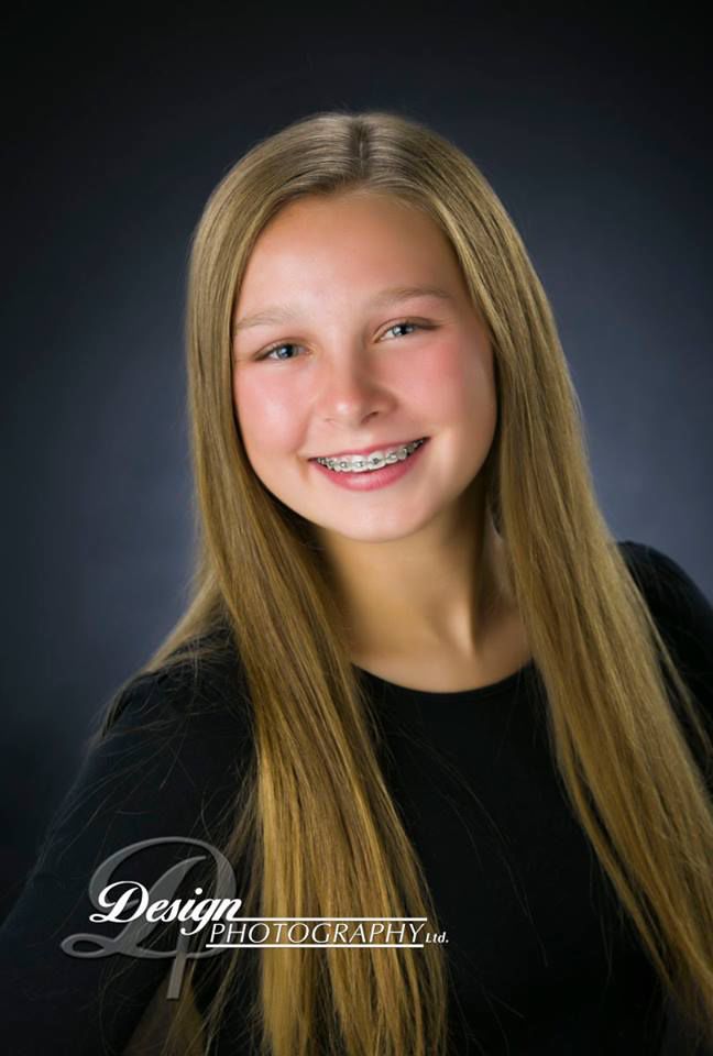 Outstanding Teen contestant Claire Borene